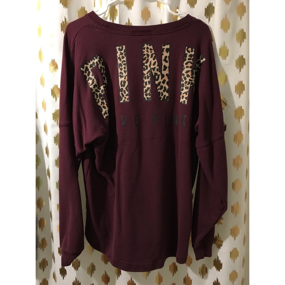 VS Pink long sleeve tee - Large
